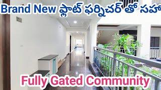 Brand New 2BHK & 3BHK Furnished Flats for sale in Hyderabad Direct Owner