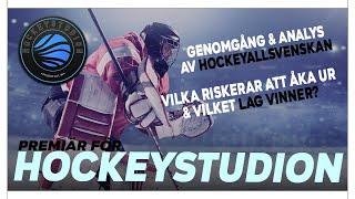 Premiär för Hockeystudion! Vi Rankar/Tippar Hockeyallsvenskan säsongen 2024/25.