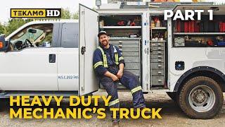 Want to Know About a Mobile Mechanic Service Truck? Inside a Ford F550 - Heavy Duty Mechanic Q&A