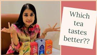 Waghbakri vs Tata Tea Gold vs Tajmahal vs Red Label | Which tea is better?!