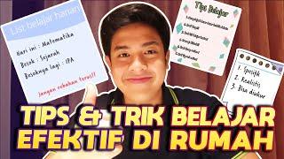 IKUTI TIPS & TRIK BERIKUT INI, SUPAYA EFEKTIF BELAJAR DI RUMAH !