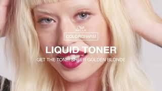 HOW TO TONE YOUR HAIR AT HOME (Step-By-Step) | WELLA colorcharm Liquid Toner