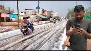 HAILSTORM VIKARABAD MARPALLE | TELANGANA WEATHER | MUNSIF DIGITAL