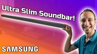 The Slimmest Soundbar I've Ever Seen! Samsung HW-S800D Review