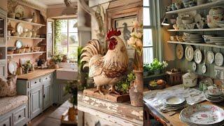 COUNTRY COTTAGE KITCHEN DECORATION IDEAS: Heartwarming & Functional / How to Style a Vintage Look