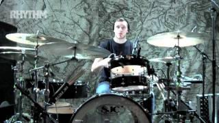 Architects drummer Dan Searle gives Rhythm Magazine a tour of his drum kit