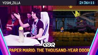 Paper Mario: The Thousand-Year Door by Yoshi_Zilla in 2:36:11 - Awesome Games Done Quick 2024