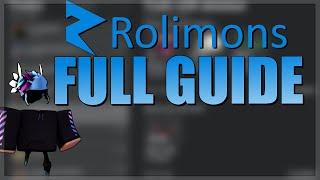 How To Use Rolimons (Full Guide)