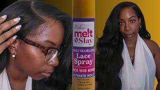 CAN'T Snatch THIS! ULTIMATE HOLD Wig Install Janet Collection TUPI Esha Lace Spray Tutorial