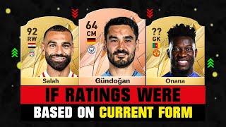 IF PREMIER LEAGUE RATINGS Were Based on CURRENT FORM! ft. Gundogan, Salah, Onana…