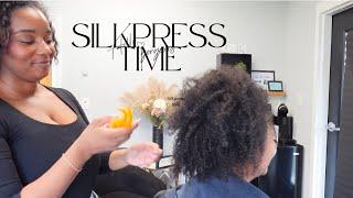 SILK PRESS TIME