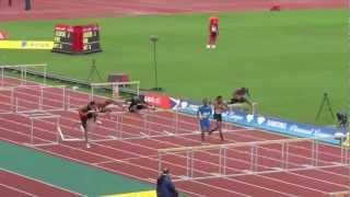 12.93 Aries Merritt 110m hurdles London Diamond League 2012