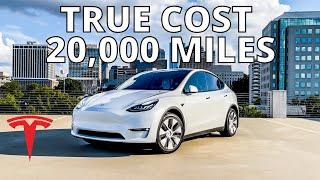 Model Y Review After 20,000 Miles (TRUE COST OF OWNERSHIP)