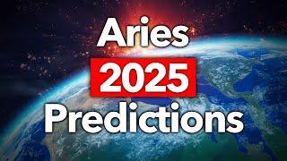 ARIES - "Massive DIRECTIONAL SHIFT in Career and Money!" 2025 Tarot Reading | Yearly Predictions