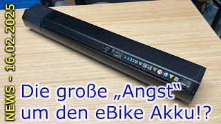 NEWS - Die große "Angst" um den eBike Akku