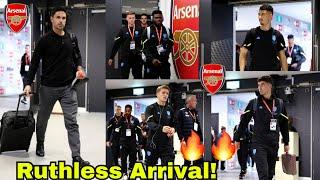 Declan Rice,Havertz,Timber Join Arsenal Squad to Storm WembleyArsenal vs Man City,Community Shield