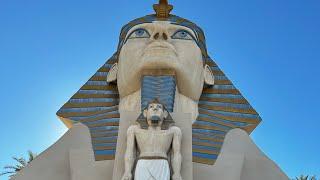 Luxor Las Vegas walking around and quick room tour. #casino #lasvegas #travel #slots