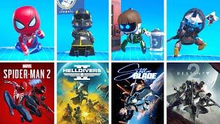 Astro Bot PS5 - All Special Bots & The Games They're From (Updated Dec 2024)