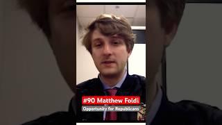 Republicans have a big opportunity! Matthew Foldi #short #youtubeshort #shorts #freedom #republican