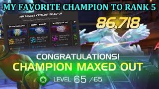 MY FAVORITE CHAMPION IS FINALLY RANK 5