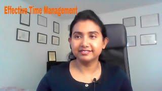 How to Do Effective Time Management   - An Efficient Physician’s Advice