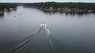 Short Drone Video over Lake Norman -Charlotte, NC North Carolina