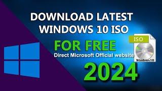 How to download windows 10 iso file