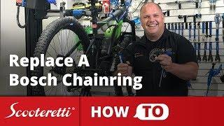 Bosch Chainring - How To Properly Change An Ebike Sprocket Bosch Gen 2 BDU250C / 255C Series