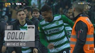 Goal | Golo Matheus Reis: Sporting (4)-0 SC Braga (Liga 22/23 #18)