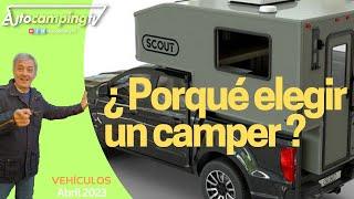 Porqué elegir un camper , ¿que necesito para llevarlo?