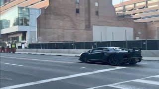 Gintani Lamborghini Aventador SVJ Ripping it in Downtown Toronto