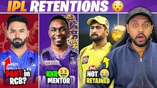 RISHABH PANT IN RCB? Dhoni NOT Retained? | IPL Retentions