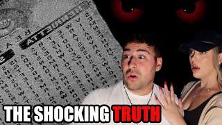 Ghost Warns us of BAD SPIRIT… Decoding the 100 year old SECRET at Night!