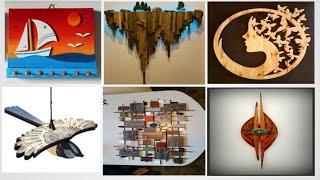 Creative Scrap Wood Wall Decor and Art Ideas.