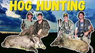 SPOT & STALK HUNTING WILD PIGS!!! 