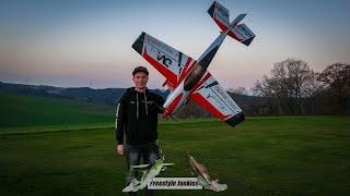 Extreme Flight Extra NG 60" //First Impression//Sunset flight//