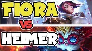 Fiora vs Heimerdinger New Season Full Ranked Gameplay #smurf