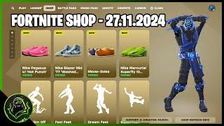 *NOVÝ* FORTNITE SHOP! I 27.11.2024 I NIKE KOPAČKY, PODZIMNÍ SKINY!