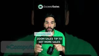 Zoom Sales Tip for virtual selling