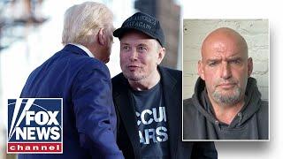 Elon Musk is a ‘big deal’ surrogate for Trump, Fetterman warns