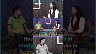 How to Get Perfect Score in NEET 2025? | AIR-1 Taijas Singh Reveals his Preparation Strategy #Shorts