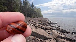 Gratiot River Park Rock Hunting