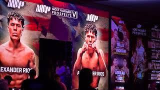 Alexander Rios Vega walkout 4/26/24