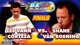 9-Ball - SHANE VAN BOENING vs LEE VANN CORTEZA - 2013 US Open 9-Ball Championship