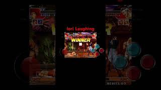 Iori Laughing| IorivsJoe #kof  #90severgreen #games #gaming #snk #arcade #retro #capcom #game