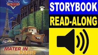 Cars Read Along Story book, Read Aloud Story Books, Cars - Mater in Paris