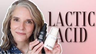 Why I Love LACTIC ACID ️ | Current products I'm using with lactic acid