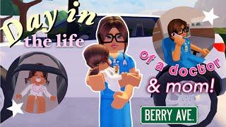 Day in the Life of a Doctor & Mom | Roblox Berry Avenue Roleplay