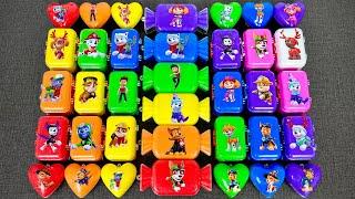 Opening Paw Patrol Slime Suitcase! Ryder, Chase, Marshall, Skye | ASMR Satisfying Slime Surprise