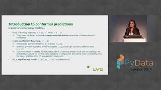 Maria Navarro: Quantifying uncertainty in Machine Learning predictions | PyData London 2019